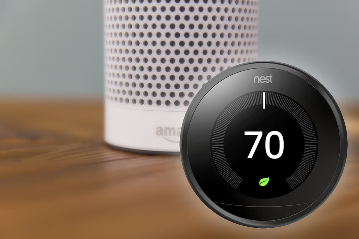 Thermostat using alexa